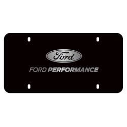 Ford Performance Parts - Ford Performance M-1828-LB Ford Performance Black Stainless Steel Marque Plate - Image 1
