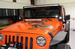 Fishbone Offroad - Fishbone Offroad FB21066 Hood Light Mount Brackets for 07-18 Jeep Wrangler JK - Image 2