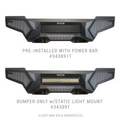 Go Rhino - Go Rhino 34392T Element Front Bumper w/Fixed Light Bar Mount - Image 3