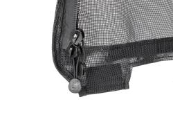MasterTop - MasterTop 16032301 Black Mesh Trail Screens for 10-18 Jeep Wrangler JK 2DR - Image 5