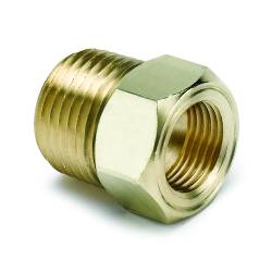 AutoMeter - AutoMeter 2264 Fitting Mechanical Temperature Adapter Gauge 1/2" NPT Male Brass - Image 1