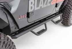 Go Rhino - Go Rhino D224506T Nerf/Step Bar for 18–25 Jeep Wrangler JLU 4DR - Image 1
