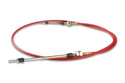 B&M - B&M 80506 Performance Shifter Cable 6' Length Double Threaded Ends Red - Image 3