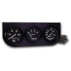 AutoMeter - AutoMeter 2397 Console Gauge Oil/Volt/Water Mech Temp 100 PSI/280F/18V 2-1/16" - Image 1