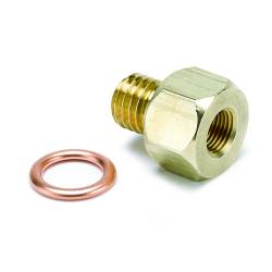 AutoMeter - AutoMeter 2278 Fitting Metric Elec Temp/Pressure Adapter 1/8" M12x1.75 NPT Brass - Image 1