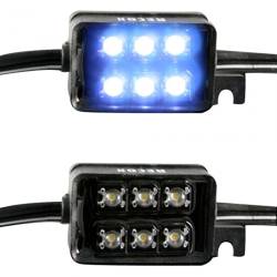 Recon - Recon 26417 4' Universal LED Bed Rail Light Kit PAIR White - Image 1