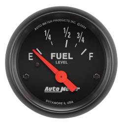 AutoMeter - AutoMeter 2642 Z-Series Fuel Level Gauge 73-10Ohm 2-1/16" Short Sweep - Image 1