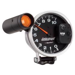 AutoMeter - AutoMeter 233904 Autogage Pedestal Tacho w/Shift Light Gauge Black 0-10000RPM 5" - Image 3