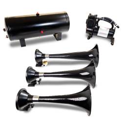 Kleinn Automotive Accessories - Kleinn Automotive HK7 Pro Blaster Triple Air Horn Kit - Image 1