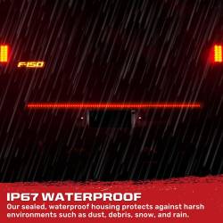 Recon - Recon 26411 60" Line Of Fire LED Tailgate Light Bar Red - Image 4