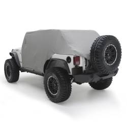 Smittybilt - Smittybilt 1069 Cab Cover w/Door Flaps Gray for 07-18 Jeep Wrangler JK - Image 2