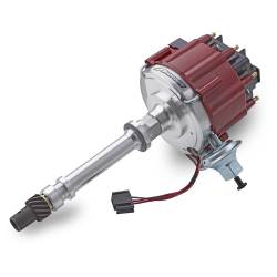 Proform - Proform 66941R HEI Distributor Racing Type w/Vac-Adv Red Cap Polished Chevy V8 - Image 2