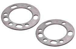 Trans-Dapt Performance - Trans-Dapt 7107 6-Lug Disc Brake Spacers 5.5" Bolt Circle Diameter 1/4" Thick Pr - Image 1