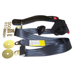 Crown Automotive Jeep Replacement - Crown Automotive BELT3B Seat Belt Set for 82-95 CJ5/CJ7/Scrambler/Wrangler YJ - Image 1
