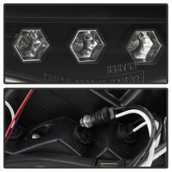 Spyder Auto - Spyder Auto Black/Clear Halo Projector Headlights for Dodge RAM 5009975 - Image 5