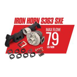 BD Diesel - BD Diesel 1045172 Iron Horn Turbo Kit S363SXE/76 0.91 AR for Cummins 5.9L - Image 2