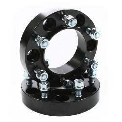 Rugged Ridge - Rugged Ridge 1.25" Aluminum Wheel Spacer 6x5.5 Pair Black 15201.12 - Image 1