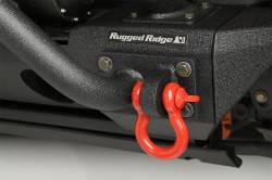Rugged Ridge - Rugged Ridge 7/8" D-Ring Shackles 13500lbs Red Pair 11235.13 - Image 5