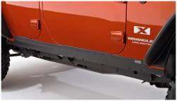 Bushwacker - Bushwacker Trail Armor Rocker Sill Protectors Black for Jeep JK 4DR 14012 - Image 2