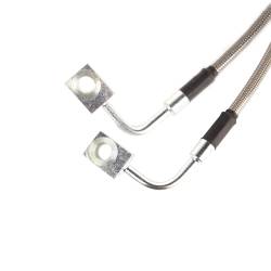 Rugged Ridge - Rugged Ridge 16734.1 Braided Stainless Steel Brake Hose Kit 07-18 Jeep Wrangler - Image 2