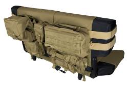 Rugged Ridge - Rugged Ridge 13246.04 Molle/Pals Cargo Rear Seat Cover Tan - Image 1