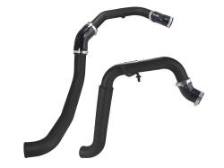 aFe Power - aFe 46-20218-B 2-2.5" Aluminum Hot Charge Pipe Black for 15-16 Ford F150 3.5L - Image 2