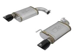 aFe 49-43085-B 2.5" Axle-Back Exhaust System for 15-23 Ford Mustang 2.3/3.7L