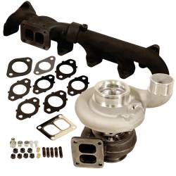 BD Diesel - BD Diesel 1045293 Iron Horn Turbo Manifold Package for 07-18 Dodge Cummins 6.7L - Image 1