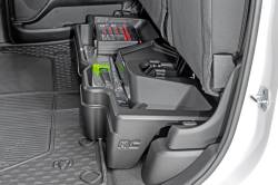 Rough Country Suspension Systems - Rough Country RC09421A Rear Underseat Storage Bin Black for 19-26 RAM 1500 Crew - Image 4