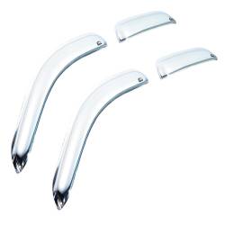 Auto Ventshade AVS - Auto VentShade 684515 Chrome Ventvisor Deflector 4Pc for 07-13 GM Trucks/SUVs - Image 2