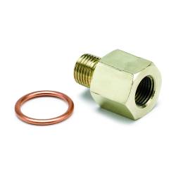 AutoMeter - AutoMeter 2265 Fitting Mech Temp Adapter Metric M10X1 Male To 1/8" NPTF Female - Image 1