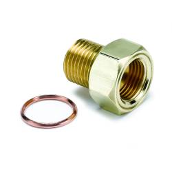 AutoMeter - AutoMeter 2275 Fitting Metric Mechanical Tempture Adapter M16x1.5 Male Brass - Image 1