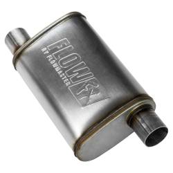 Flowmaster - Flowmaster 71236 FlowFX Stainless Steel 2.5" Offset Inlet/Outlet Muffler - Image 3