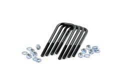 Rough Country Suspension Systems - Rough Country 9/16 x 3.125 x 10 Radius Top Leaf Spring U-Bolts 4PC 7650 - Image 1