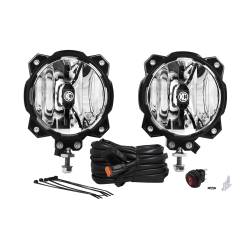 KC Hilites - KC HiLiTES 91303 6" Gravity LED Pro6 Off-road Light Wide-40 beam Universal - Image 1