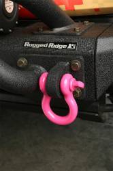 Rugged Ridge - Rugged Ridge 3/4" D-Ring Shackles 9500lbs-Pink Pair 11235.09 - Image 4