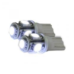 Recon - Recon 264201WH 194/168 LED Turn Signal Light Bulb White Pair - Image 2