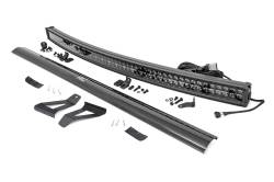 Rough Country 70074 Windshield Mount 50" LED Light Bar Kit for 84-01 Cherokee XJ