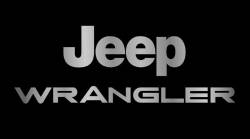 Eurosport Daytona - Eurosport Daytona 3423-1 Carbon Steel License Plate Jeep Wrangler Logo for Jeep - Image 1
