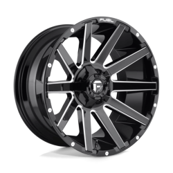Fuel 1PC - Fuel Off RoadWheel D615 CONTRA 18x9 5x4.5 5x5.0 1mm Black/Machined D61518902650 - Image 1