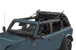 Bestop 56873-17 Trektop Black Twill Soft Top for 21-24 Ford Bronco 4DR
