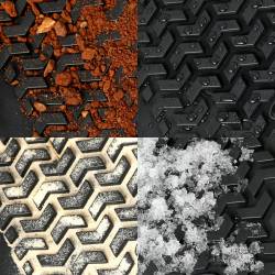 Rugged Ridge - Rugged Ridge Front & Rear Floor Liner Set Black for Wrangler TJ 12988.10 - Image 2