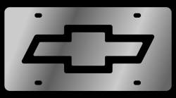 Eurosport Daytona - Eurosport Daytona 1301-1 Stainless License Plate Chevrolet Bowtie Logo - Image 1