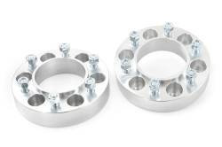 Rough Country 1.5" 6x5.5 Aluminum Wheel Spacers Pair for 4Runner/Tacoma 10089