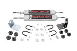Rough Country 8733630 0-6" N3 Dual Steering Stabilizer for 77-79 Bronco/F100/150
