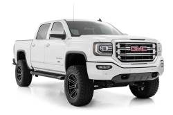 Rough Country Suspension Systems - Rough Country SRB071777A HD2 Black Running Boards for 07-19 Silverado/Sierra Ext - Image 2