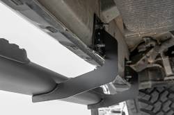 Rough Country Suspension Systems - Rough Country 21004 4.5" Oval Tube Nerf Steps Black for 19-26 RAM 1500 Crew - Image 4