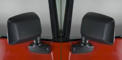 Rugged Ridge - Rugged Ridge 11002.19 Door Mirror Kit Black for Jeep Wrangler - Image 1