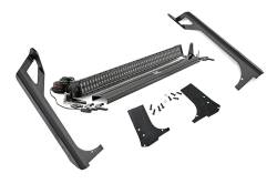Rough Country 70503BL 50" LED Light Bar Windshield Mount for 97-06 Wrangler TJ