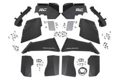 Rough Country 10511 Front/Rear Inner Fender Liners for 07-18 Jeep Wrangler JK
